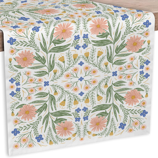 Wildflower Table Runner