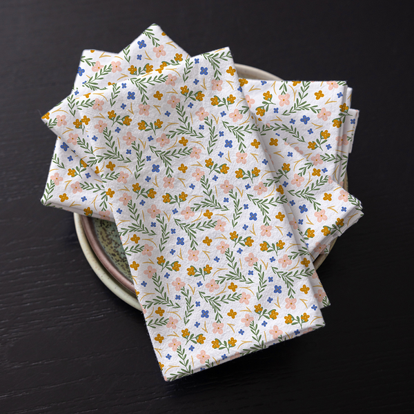 Wildflower Cloth Napkins