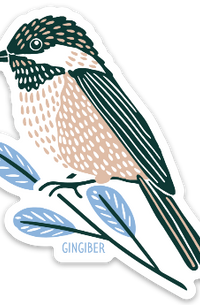 Winter Bird Sticker