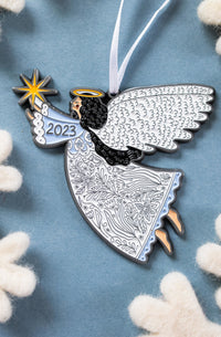 2023 Angel Enamel Ornament