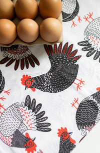 Chicken Tea Towel