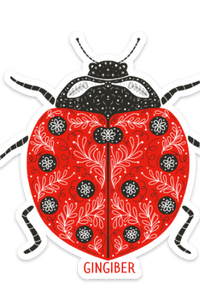 Ladybug Sticker