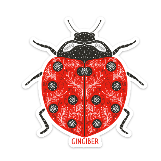 Ladybug Sticker