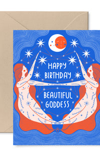 Beautiful Goddess Card