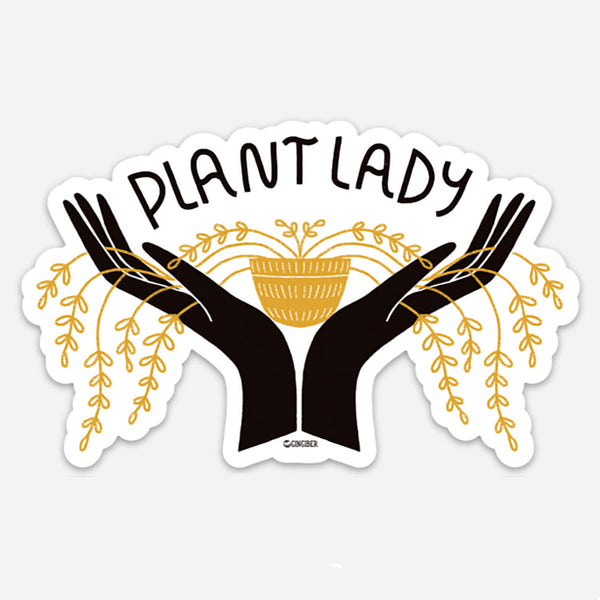 Plant Lady Sticker