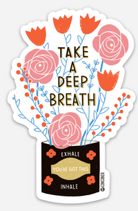 Deep Breath Sticker