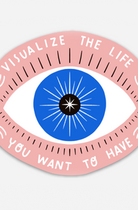 Visualize Life Sticker