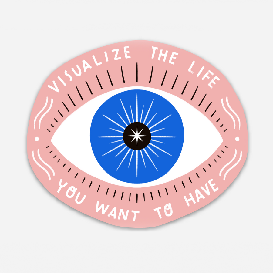 Visualize Life Sticker