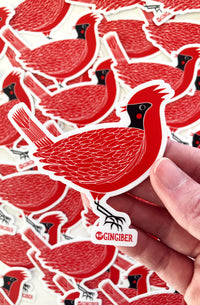 Cardinal Sticker