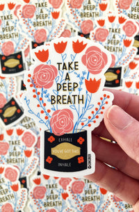 Deep Breath Sticker