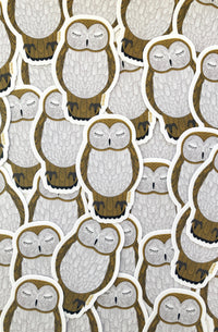 Nocturnal Owl Sticker