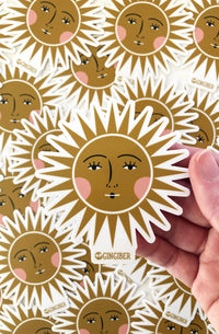 Sun Sticker