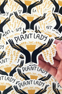 Plant Lady Sticker