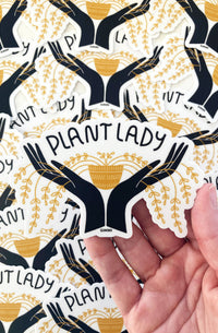 Plant Lady Sticker