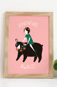 PREORDER Adventure Awaits Print (ships 2/14/25)