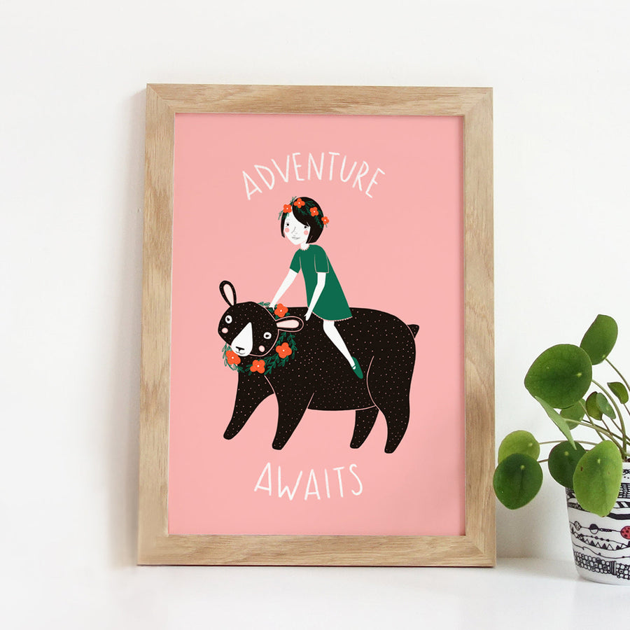 Adventure Awaits Print