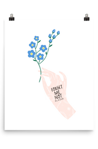 PREORDER Alaska State Flower Print (ships 2/14/25)