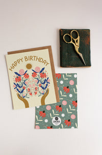 Birthday Flowers Card