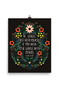 PREORDER Be Gentle With Yourself Print (ships 2/14/25)