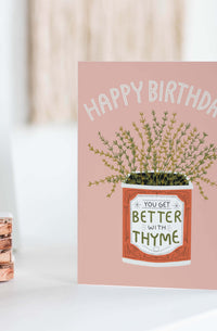 Birthday Thyme Card