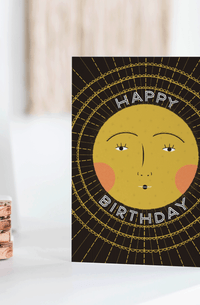 Birthday Sun Card