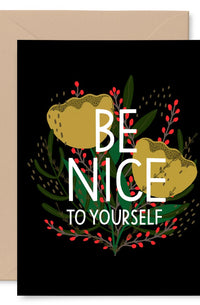 Be Nice Card