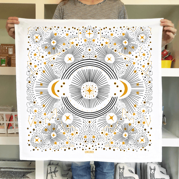 Constellation Tea Towel