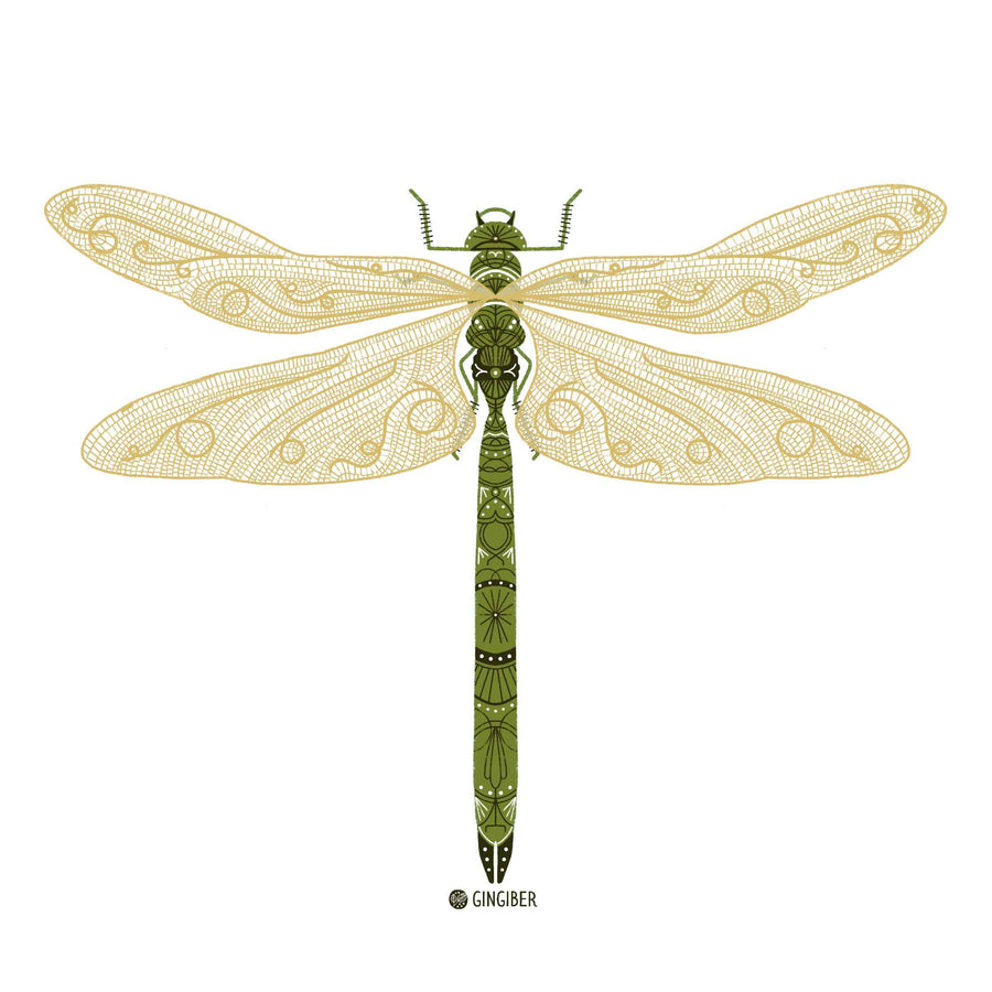 Dragonfly Sticker