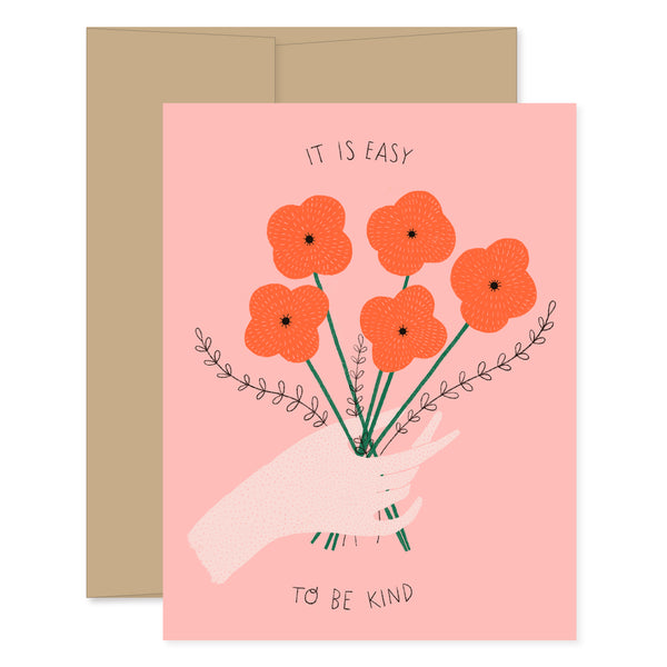 Easy To Be Kind Card