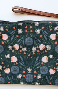 Night Flowers Pouch