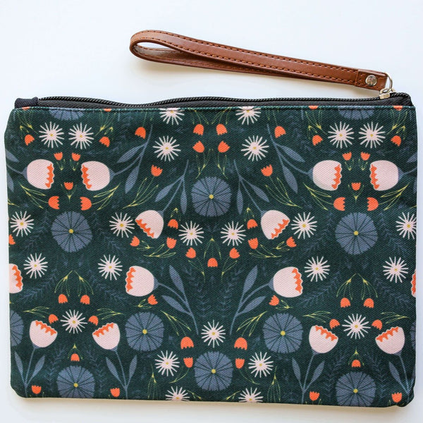 Night Flowers Pouch