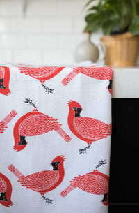 Cardinal Tea Towel