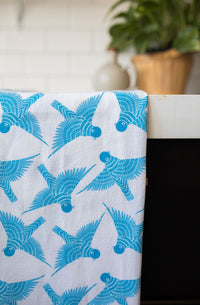 Bluebird Tea Towel