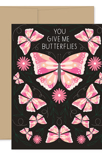 Give Me Butterflies Card