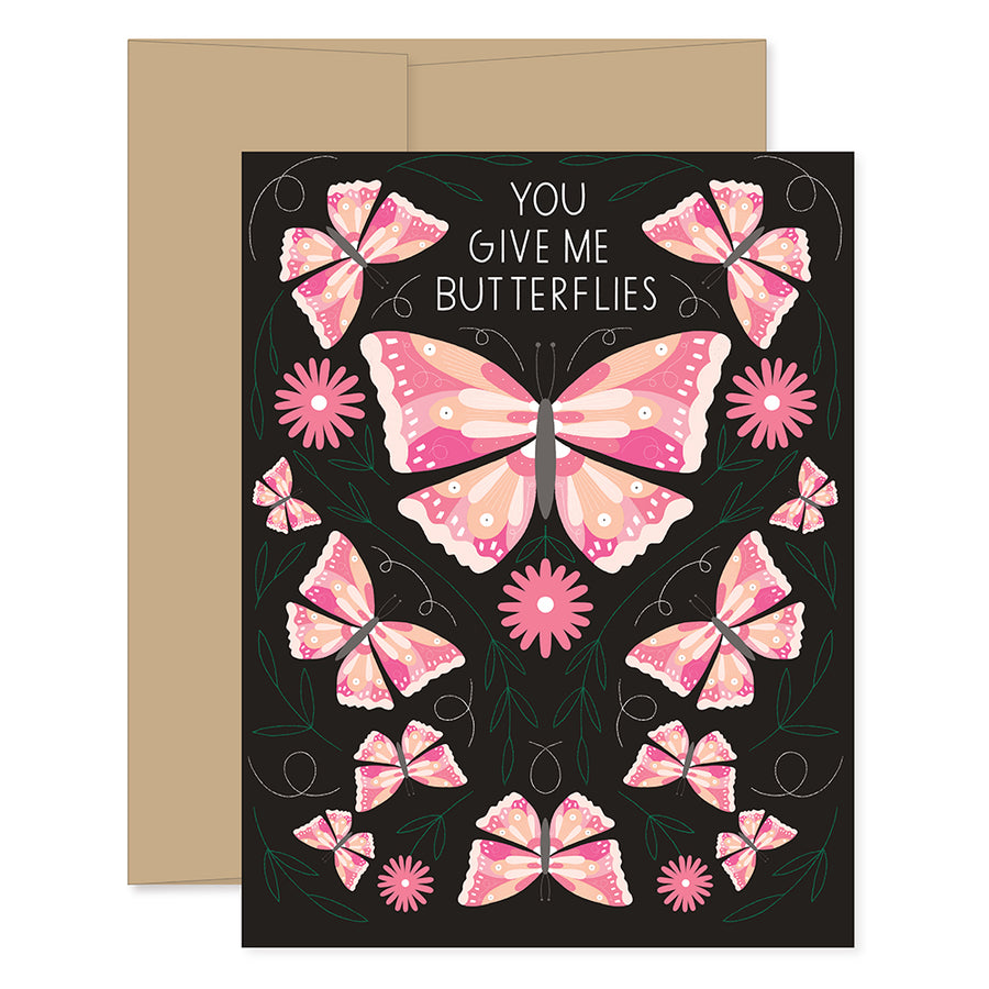 Give Me Butterflies Card