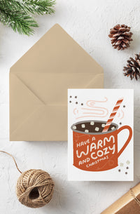 Hot Cocoa Christmas Card