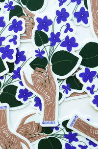 Illinois State Flower Sticker