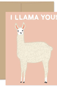 I Llama You Card