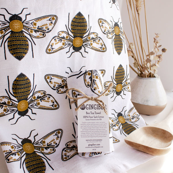 Bee Tea Towel