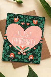 Just Married Card