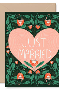 Just Married Card