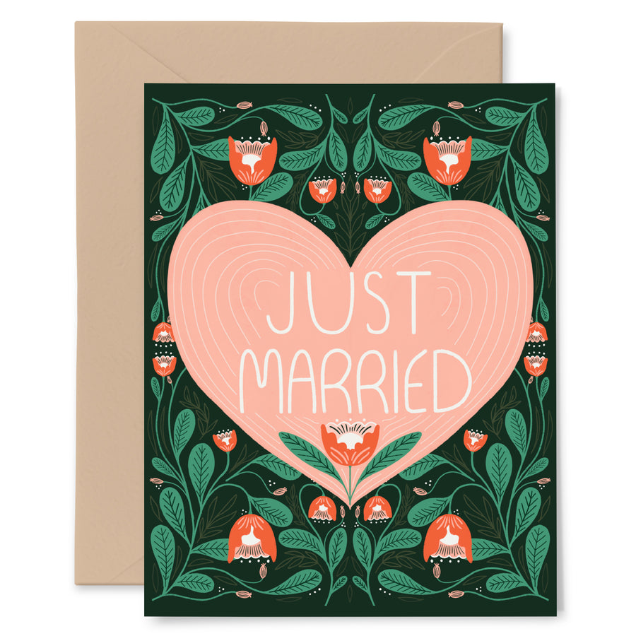 Just Married Card