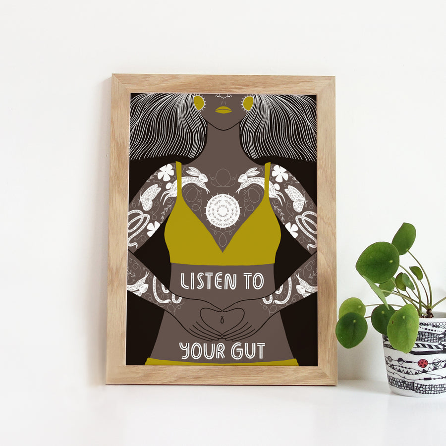 PREORDER Listen to Your Gut Print (ships 2/14/25)