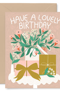 Lovely Flowers Birthday Card
