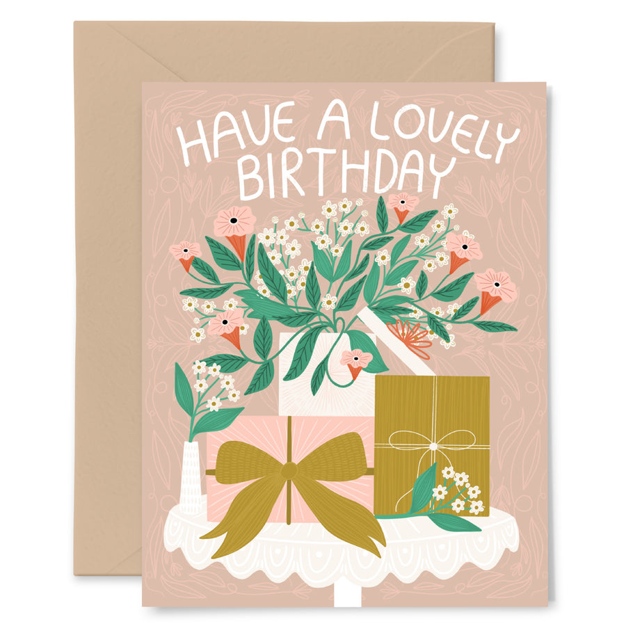 Lovely Flowers Birthday Card