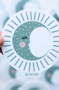 Moon Sticker