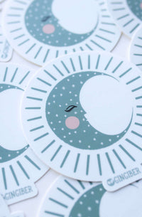 Moon Sticker