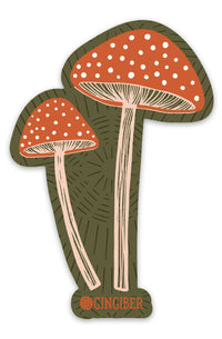 Mushroom Sticker