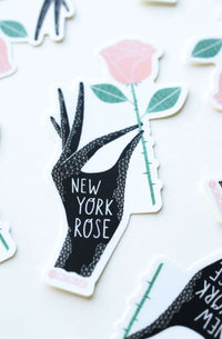 New York State Flower Sticker