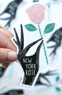New York State Flower Sticker